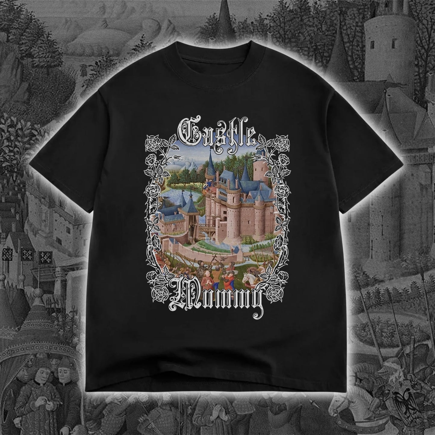 Castle Mommy Oversized Tee