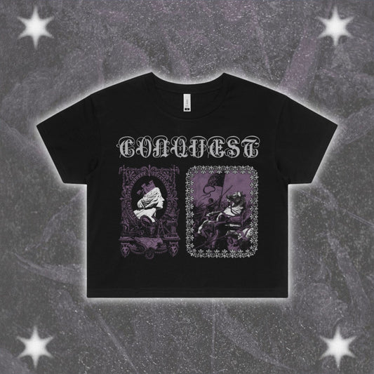 Conquest Crop Tee - The Four Horsemen