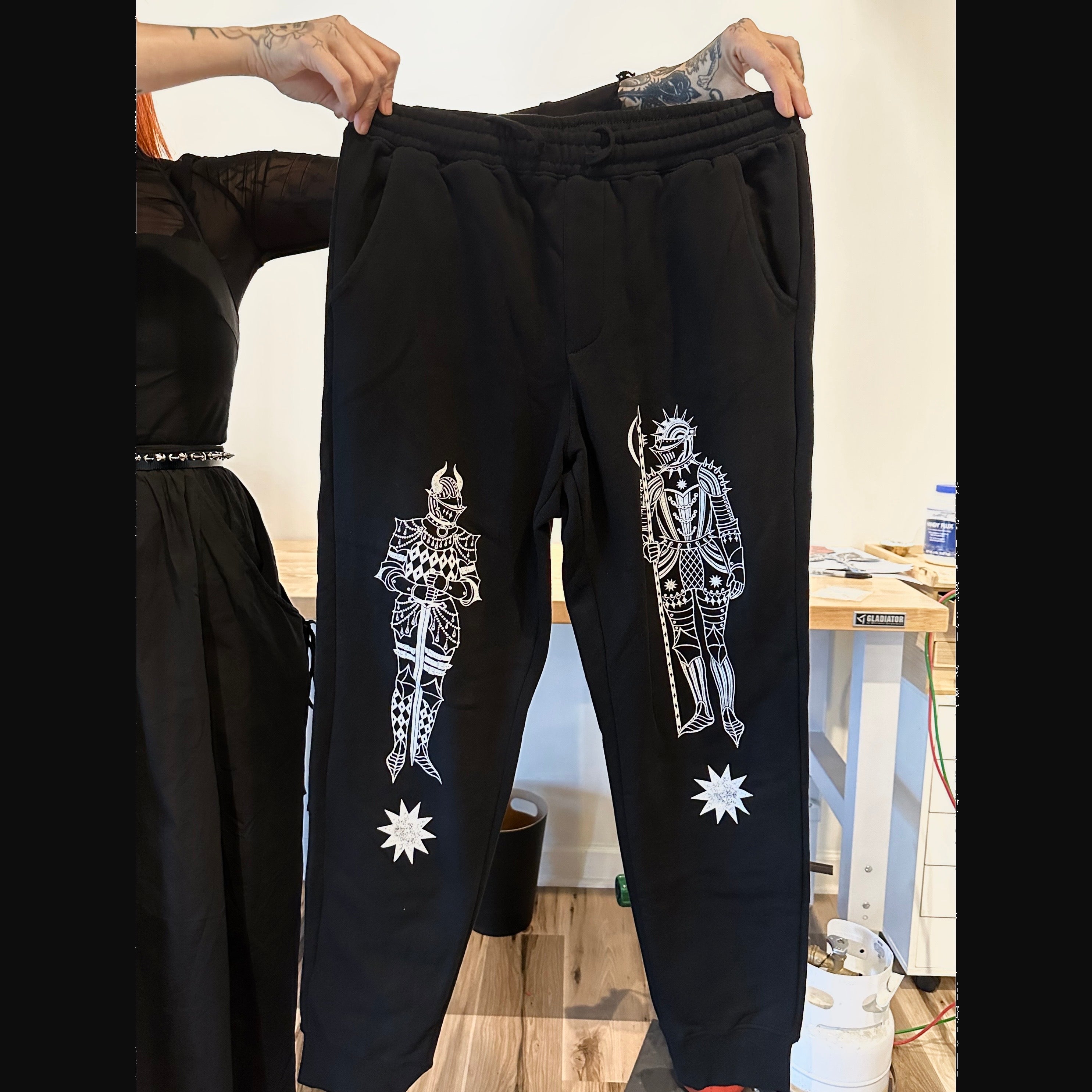 FLAWED Knights Joggers – While Odin Sleeps