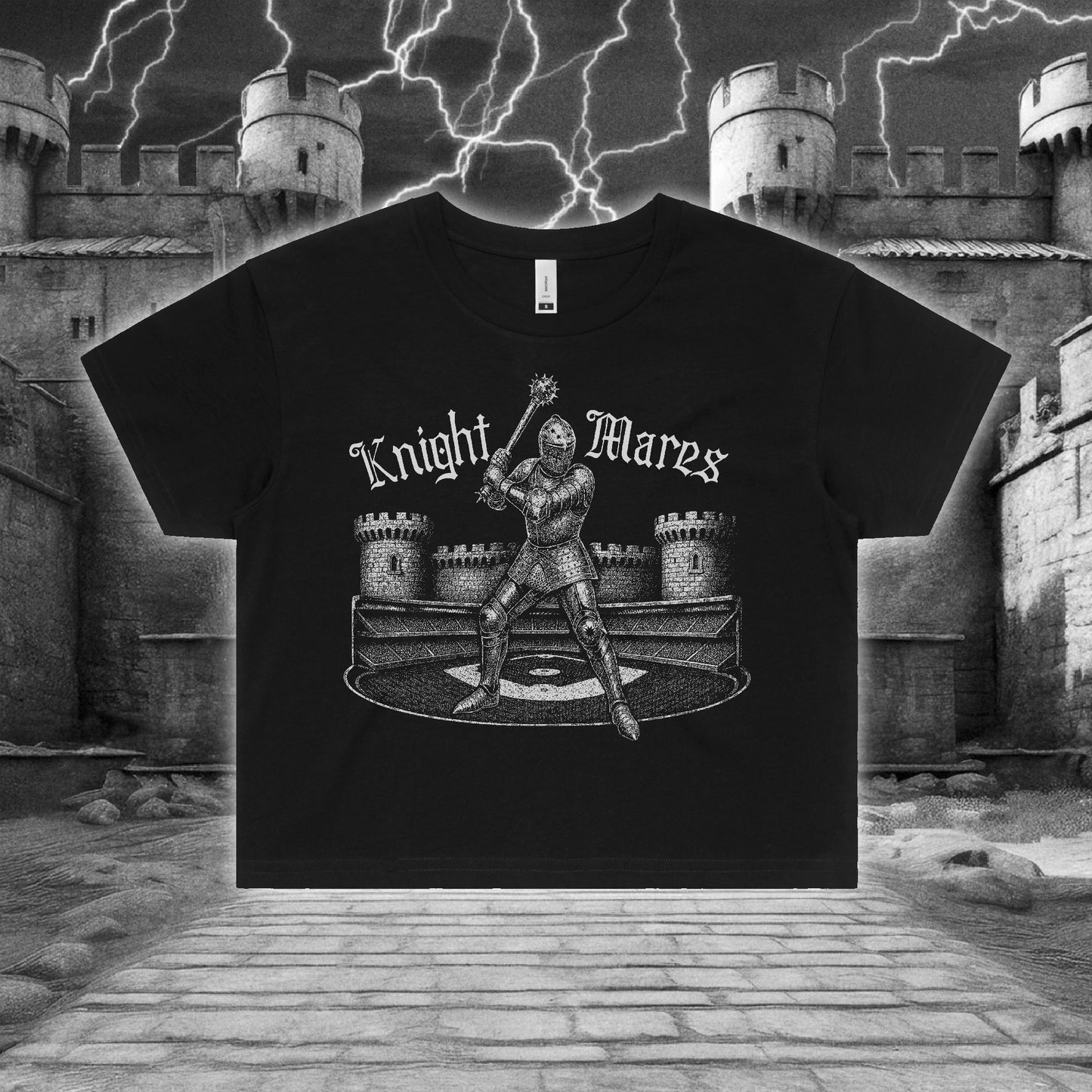Major League Crop Tee