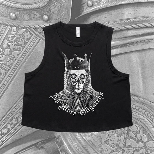 No More Oligarchs Crop Tank