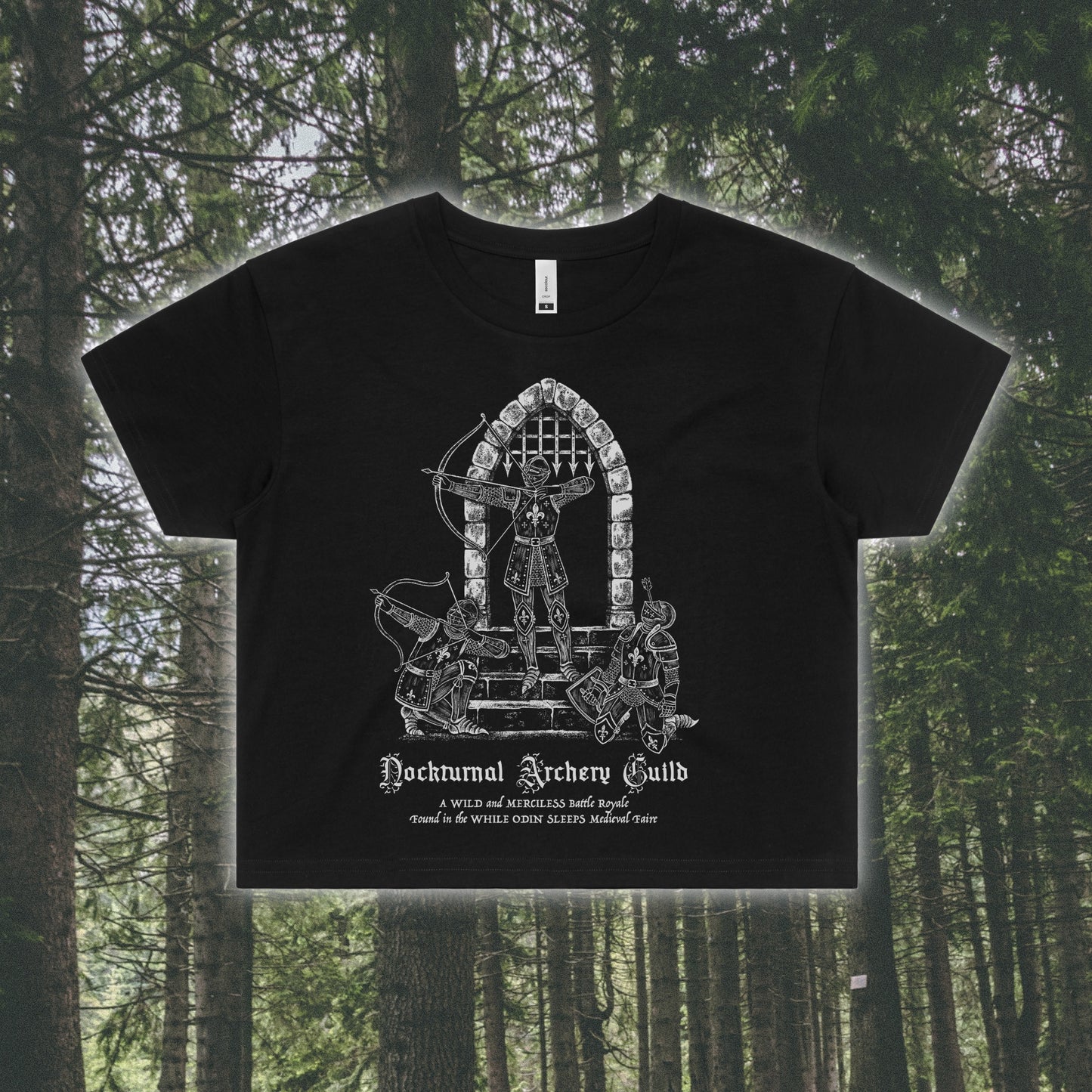 Archery Guild Crop Tee