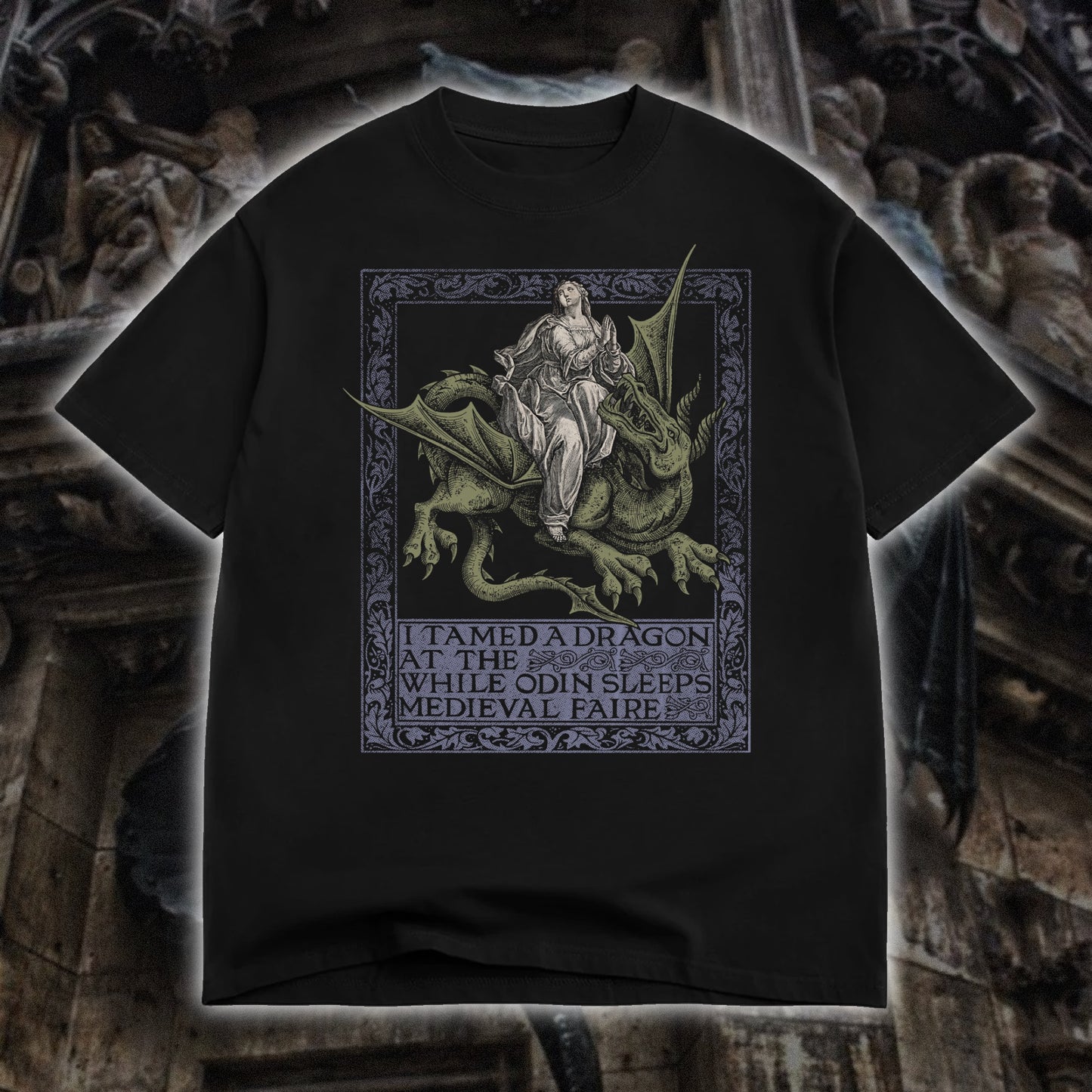 I Tamed a Dragon Oversized Tee