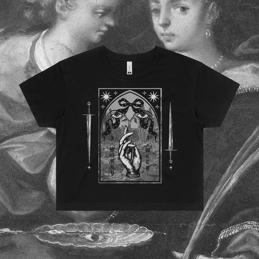 I Worry, I Weep Crop Tee