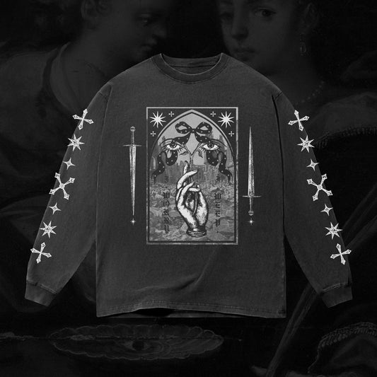 I Worry, I Weep Oversized Long Sleeve