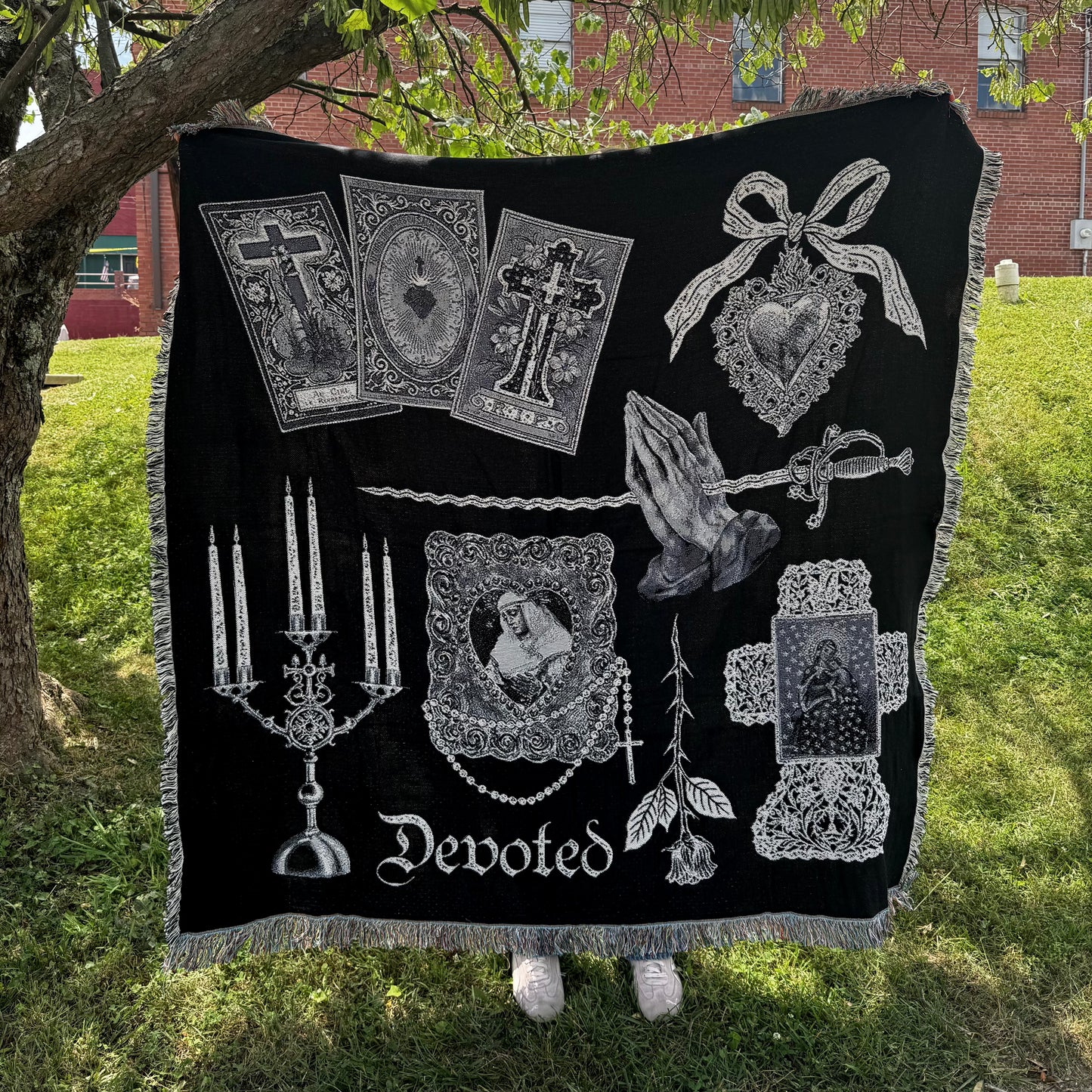 Devoted Woven Blanket *Preorder