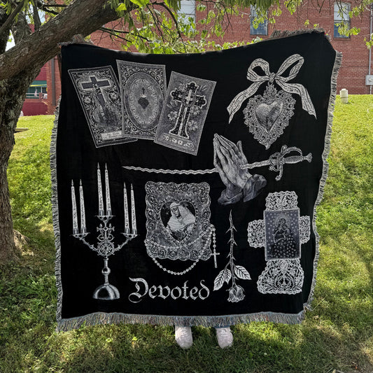 Devoted Woven Blanket *Preorder