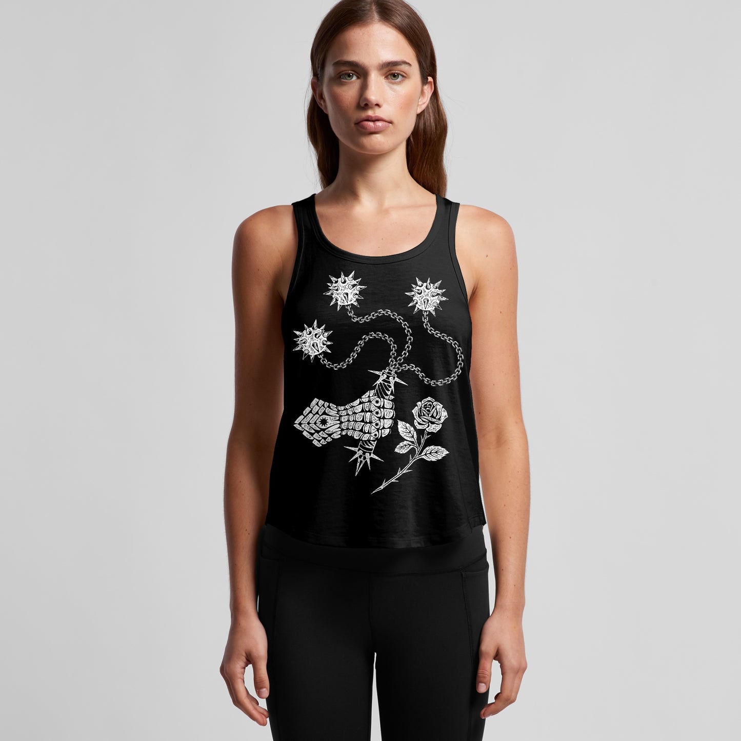 Holy Rose Racerback Tank