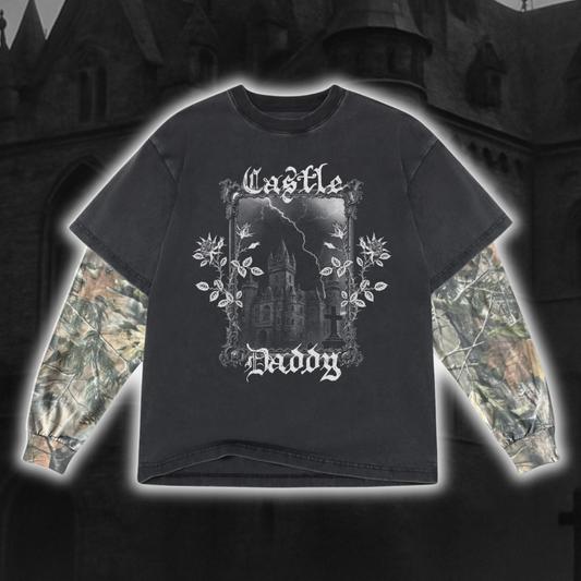 Castle Daddy Layered Oversized Long Sleeve