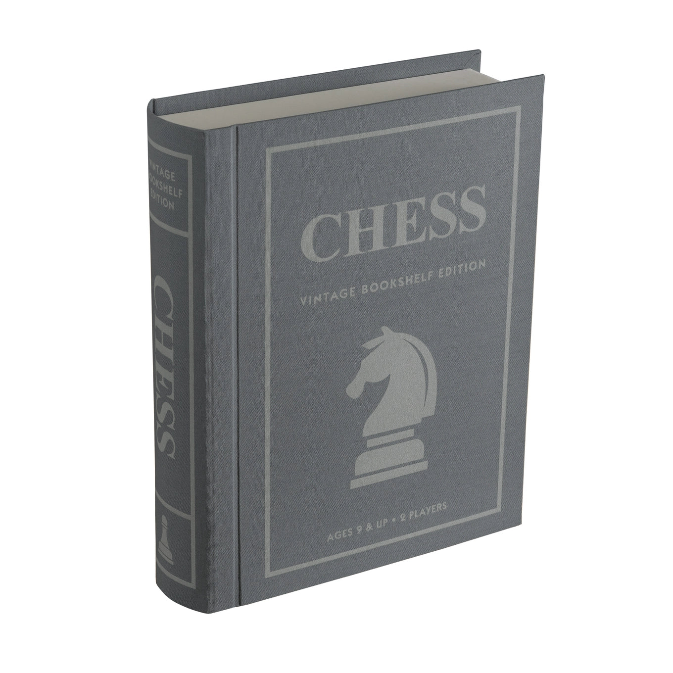 Chess Board Game Vintage Bookshelf Edition