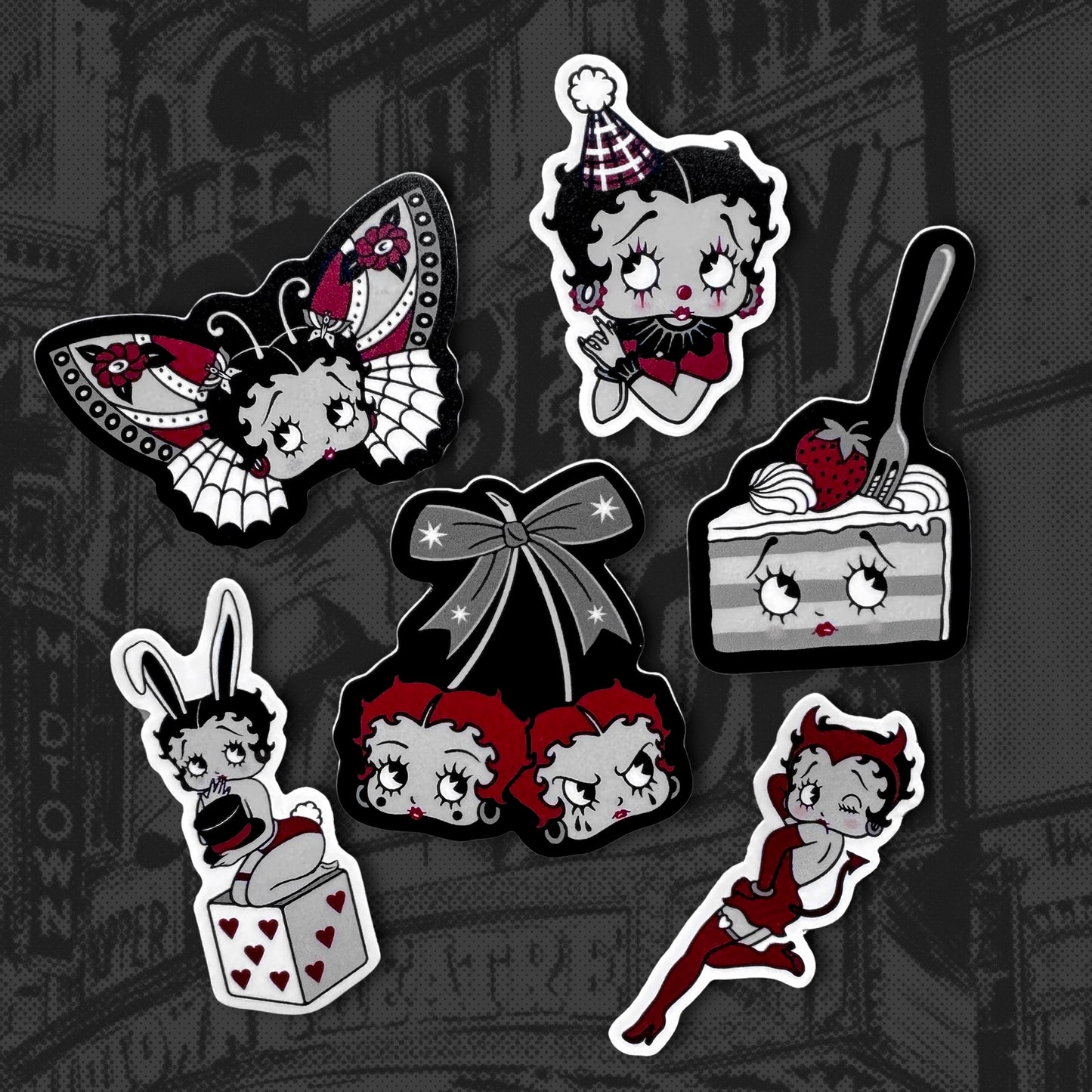 Happy Boop-Day Sticker Pack