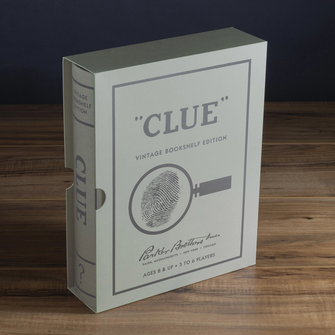 Clue Board Game Vintage Bookshelf Edition
