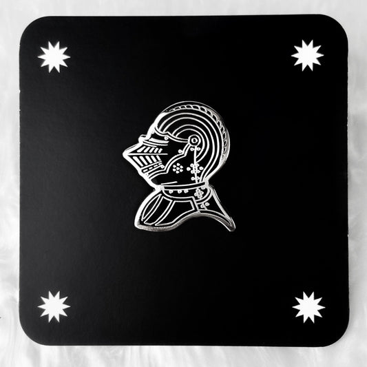 Helm Enamel Pin - Pins & Patches - While Odin Sleeps