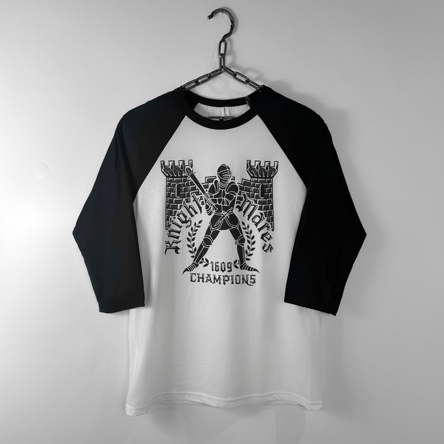 Oopsie Knight Mares Baseball Tee