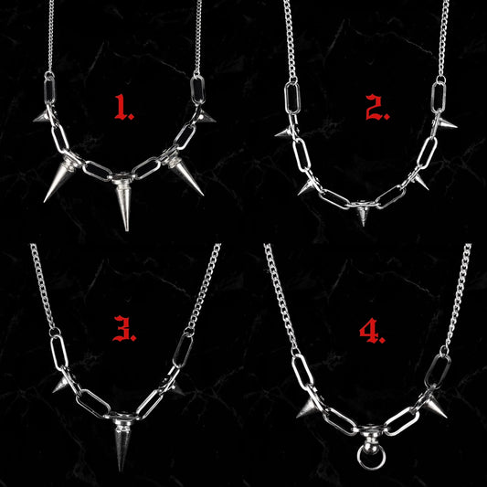 Spikey Necklaces - While Odin Sleeps