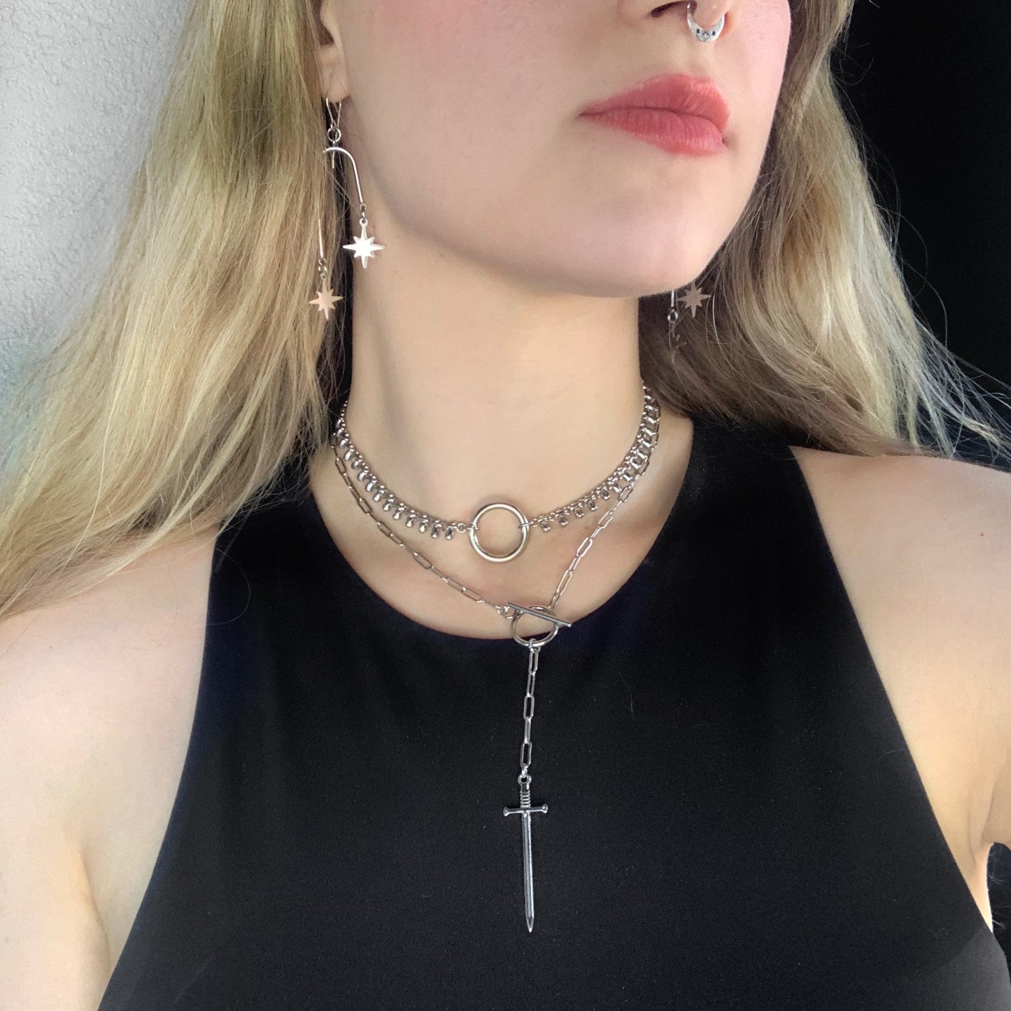 Sword Necklace - While Odin Sleeps